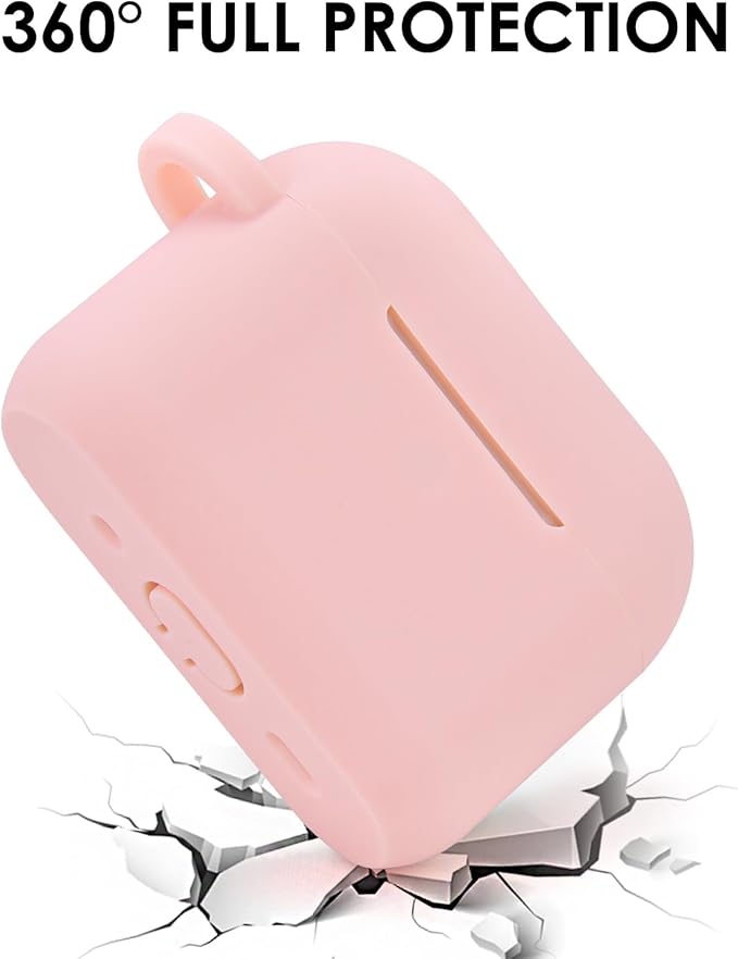 Filoto for AirPods Pro 3 Case (2025), Soft Silicone Protective Case Cover Compatible with Apple AirPods Pro 3rd Generation with Beaded Bracelet Keychain Accessories for Women Pink
