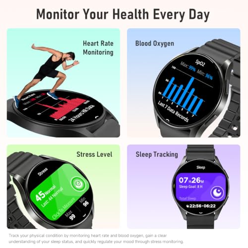 KPEP Smart Watch for Men Women Android/iOS - 1.39" H | Smartwatches - Image 5