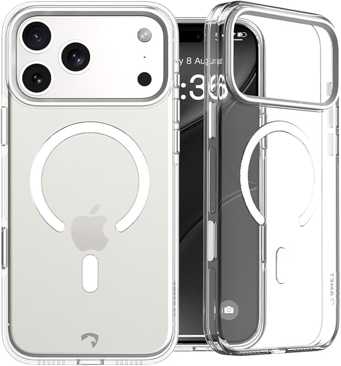AMET Ultra 360 Protection Bundle for iPhone 17/ Plus/Pro/Pro Max. Includes Case, Screen Protection and Camera Protection (iPhone 17 Air)