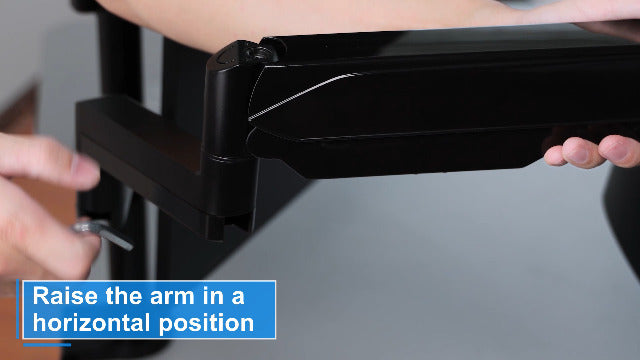 MOUNTUP Triple Monitor Mount, Triple Monitor Desk Mount for Max 27 inch Computer Screens, 3 Monitors Stand for Desk, Monitors Arm with Swivel, Tilt, Rotation, Each Arm Holds 4.4-19.8 lbs