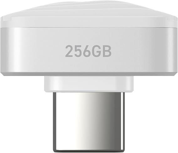SUNEAST Portable SSD Nano – 256GB, Ultra-Compact USB-C 3.2, External Solid State Drive | Read up to 450 MB/s, Write up to 400 MB/s, exFAT, 2.8 g, Works with iOS, Windows, macOS, Linux, Android