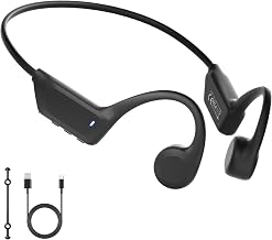 Bone Conduction Headphones, Bluetooth 6.0 Open-Ear Ergonomic Wireless Sports Headphones, IPX5 Waterproof Sweatproof, 10H Playtime for Running, Gym, Training, Fitness - Image 1