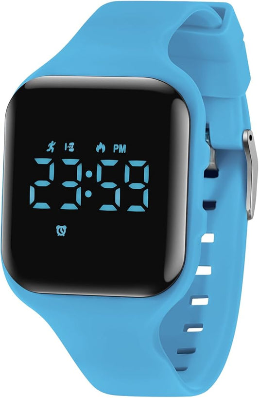 Kids Watches for Girls Boys Digital Sport Watch with Step Counter Pedometer Vibration Alarm Clock, No App Waterproof Fitness Tracker Kids Watch Boys Girls Teens Students Ages 5-16