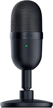 Razer Seiren Mini Ultra-Compact USB Streaming Microphone: Shock Resistant - Black (Renewed)