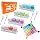 Clicky Keyboard Fidget Toy 4 Pack, 86 Keycaps for Color Mixes