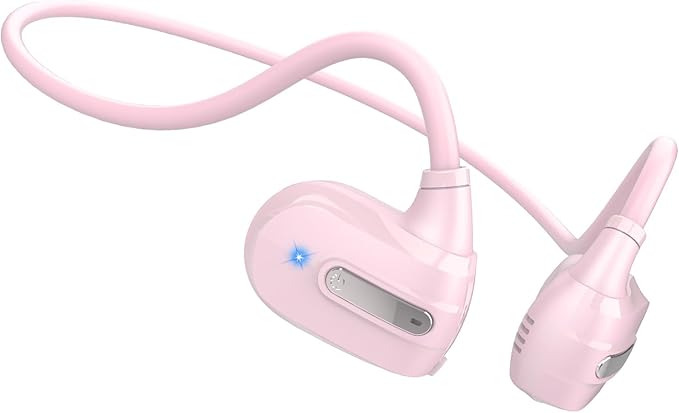 BANIGIPA Kids Headphones, Open Ear Headphones Comfortable for Teens Child Boys Girls, Wireless Bluetooth 5.4 Headset w/Mic for School/Tablet/Travel, 13g Ultra-Light, Protect Hearing, 10H Playtime