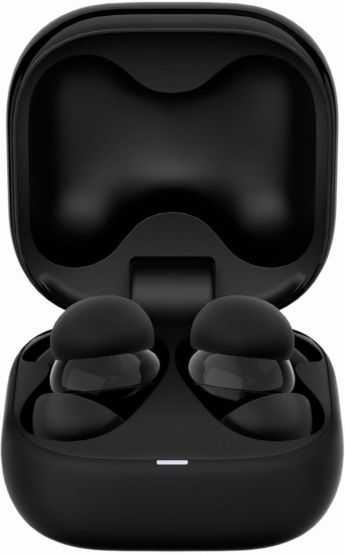 Sleep Headphones Invisible Wireless Bluetooth Sleep Earbuds for Sleepers,Two-channel Stereo Comfortable Noise Blocking Wireless Headphones for Sleeping,6H Single Use,Stable Bluetooth 5.4, Black
