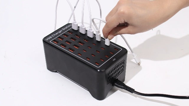 150W(30A) 30-Port USB Charging Station, Multiple USB | Charging & Powe - Image 8