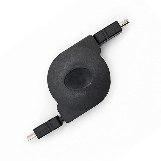 Retractable HDMI 2.0 Cable 1.5m/5ft Length 4K Resolution, Black