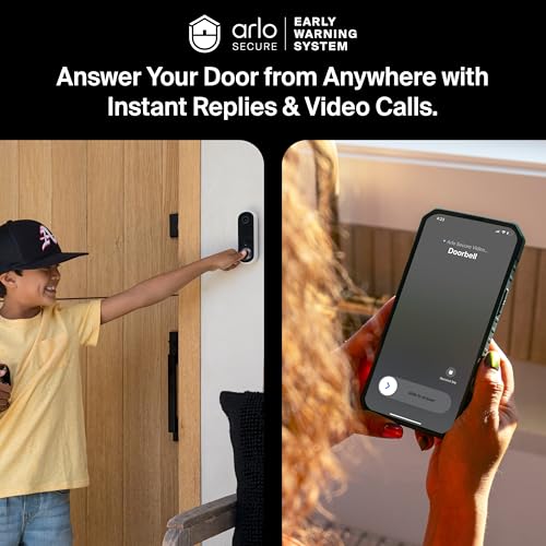 Arlo Video Doorbell 2K (2nd Gen) Wireless or Wired - 1-Cam - Image 7