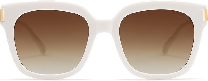 SOJOS Polarized Sunglasses for Women Men Trendy Square Large Sun Glasses SJ2149