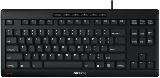 Cherry Stream Wired Keyboard Without Number Pad, Compact TKL - Image 6