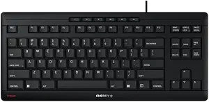 Cherry Stream Wired Keyboard Without Number Pad, Compact TKL - Image 1