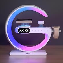 RYND 2026 Magnetic 5 in 1 Speaker Alarm Clock with Wireless Charger - Image 1