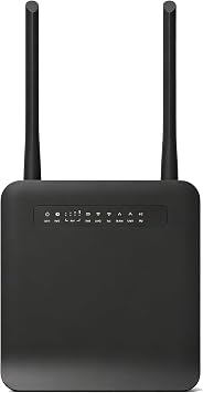 AC1200Mbps 4G WiFi Router,Dual Band Modem,Wireless Personal Hotspot