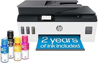 HP Smart Tank Plus 651 Wireless All-in-One Printer, Ink Tank Printer-for-Home Use, 2 Years of Ink Included Auto Document Feeder, Mobile Print, Scan, Copy, Fax. (7XV38A) - Image 1