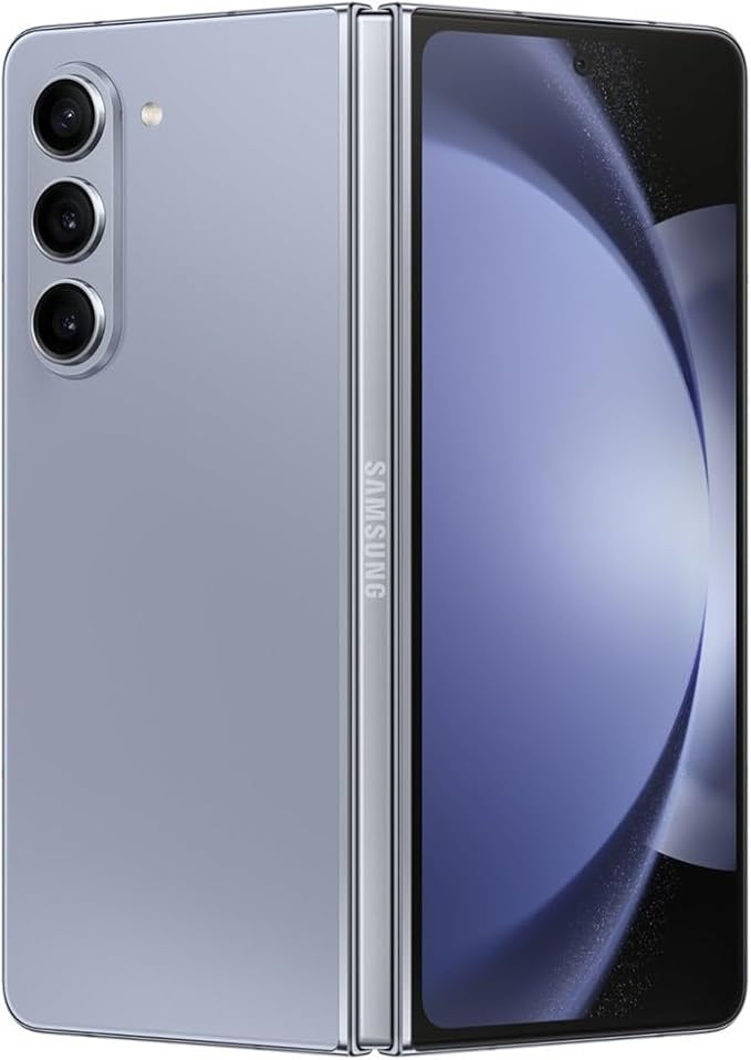 Samsung Galaxy Z Fold 5 5G US Version, 256GB, ICY Blue - Unlocked (Renewed)