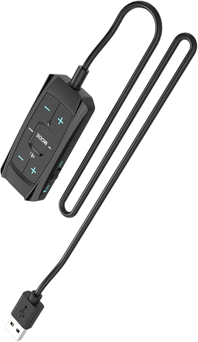 USB to Auditory Adapter with Virtual 7.1 Surround Sound Enhances Gaming On PC Headsets Quiet Controls USB Sound Card