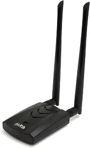ALFA NETWORK AWUS036AXML 802.11axe WiFi 6E USB 3.0 Adapter AXE3000, Tri Band 6 GHz, Gigabit Speed up to 3Gbps