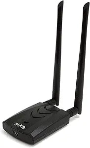 ALFA NETWORK AWUS036AXML 802.11axe WiFi 6E USB 3.0 Adapter AXE3000, Tri Band 6 GHz, Gigabit Speed up to 3Gbps