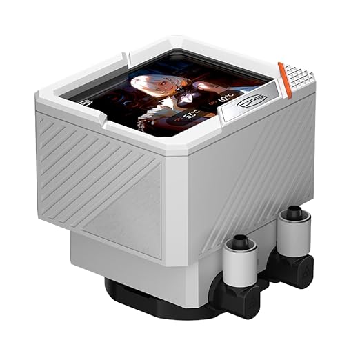 PCCOOLER AIO CPU Cooler, 3.5-inch IPS Display, 360mm ARGB Water Cooling, Durable Dual Ball Bearing Fan, Compatible with AM4/AM5, LGA115X/1200/1700/1851 (CPS GT360 White)