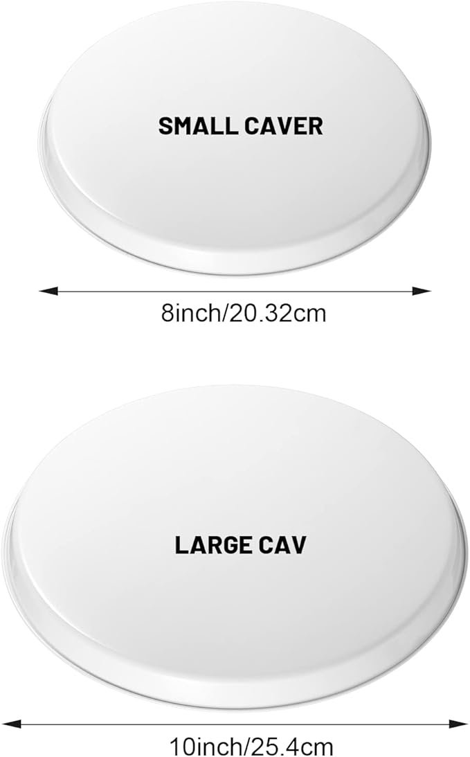 4 Pcs 8" 10" Electric Stove Burner Covers 1 Pcs 3.8" x 8.7" Ceramic Spoon Rest Stainless Steel Stove Top Covers for Gas Burners Spoon Holder for Winter Kitchen Coffee Bar Accessories(White Cover)