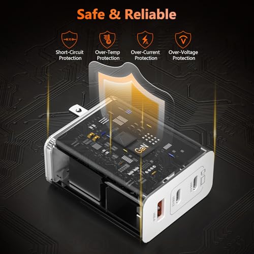 Super Fast Charger Type C 100W USB C Charger with C-C & A-C Cables - Image 6