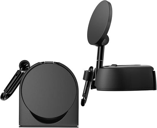 Magnetic Travel Phone Holder Hands Free Desk Stand for iPhone and Android