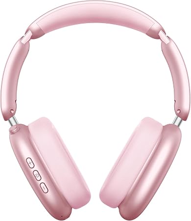 Wentronic Y02 Active Noise Cancelling Wireless Headphones, Pink