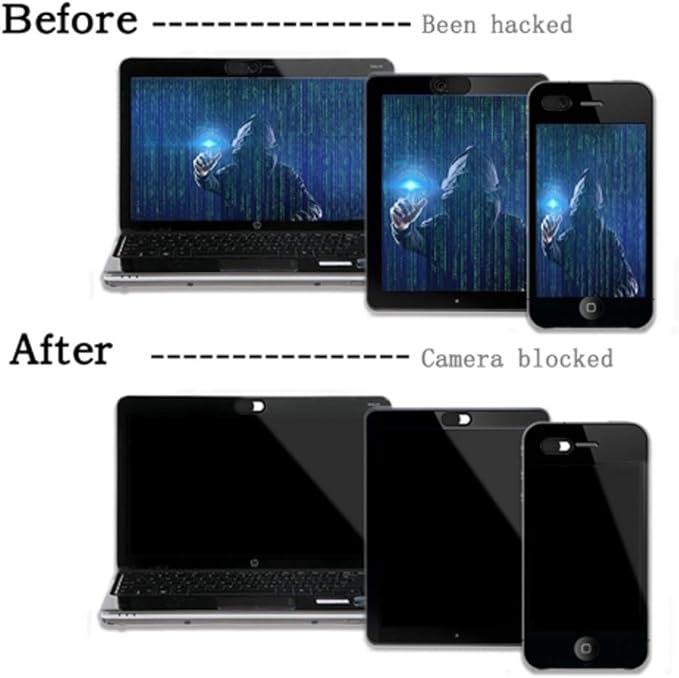Security Privacy Camera Cover Compatible with Samsung Galaxy S21 S22 S23 S24 S25 Ultra Plus FE, A14 A15 A16, A25 A35 A54 - Blocker Front Webcam Closure
