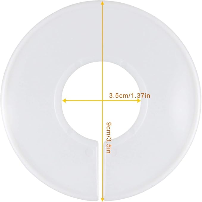 20 Pack Clothing Rack Size Dividers, Wardrobe Round Hangers Label Closet Dividers with 1 Piece Marker Pen for Clothes Organization(White, Blank)