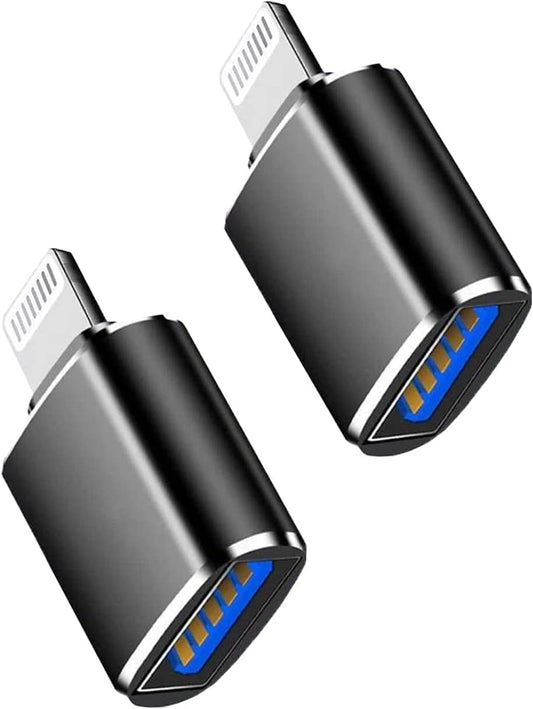 (Apple MFi Certified) Lightning Male to USB3.0 Female Adapter OTG Cable