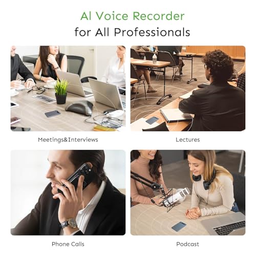 UMEVO Note Plus AI Voice Recorder : Unlimited Transcribe & Summarize