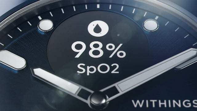Withings Scanwatch Nova - Heart Health Hybrid Smart Watch for Men & Women - SPO2, Temperature Monitoring, Sleep, Respiratory Health, Cycle Monitoring, 30-Day Battery Life, Apple iOS/Android