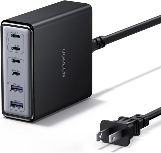 UGREEN 100W 6-Port GaN USB-C Charging Station