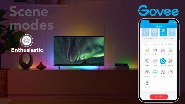 Govee 100ft RGBIC LED Strip Lights, Work with Alexa | Outdoor Lighting - Image 8