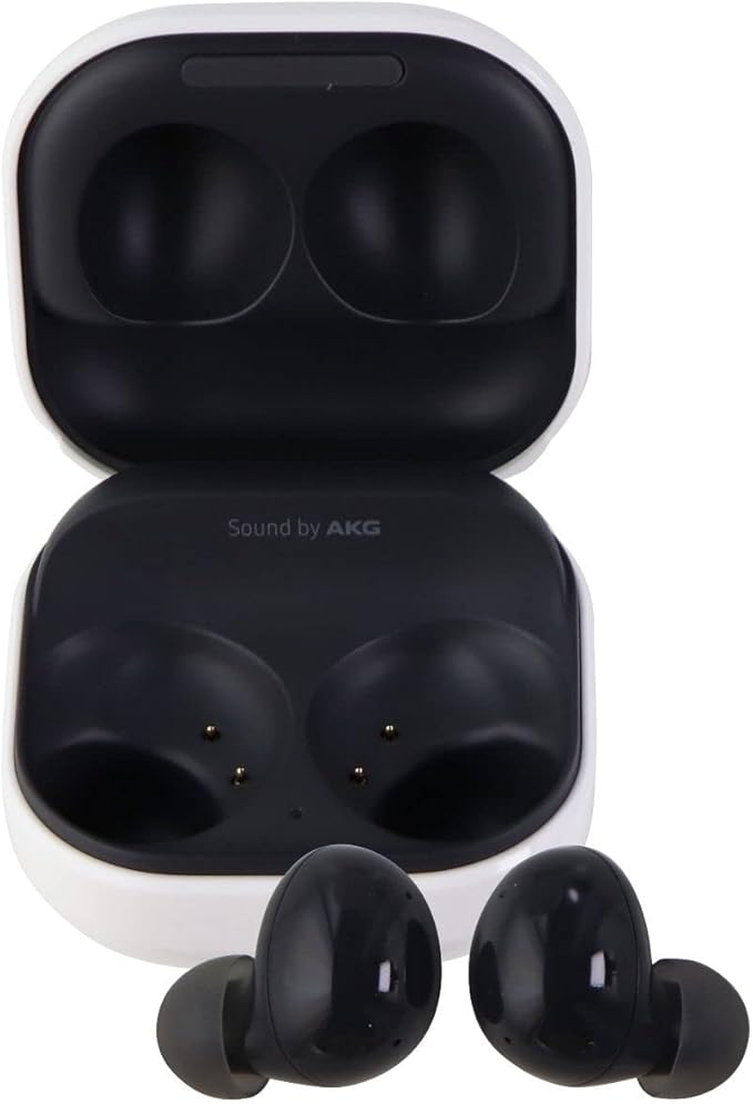 SAMSUNG Galaxy Buds2 True Wireless Earbuds Noise Cancelling Ambient Sound Bluetooth Lightweight Comfort Fit Touch Control, International Version (Graphite) (Renewed)