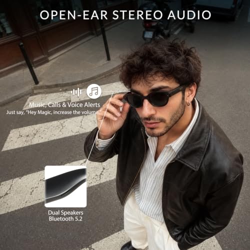 Magic AI Glasses Designed by Jackson Wang, Smart Glasses with 9MP Camera