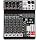 Audio Mixer 6 Channel Sound Mixer Console, Professional Music Mixing Board DJ Mixer w/ 99 DSP, 7-band EQ, USB, Bluetooth, 48V Phantom Power & PAD Function for Recording PA Live Streaming