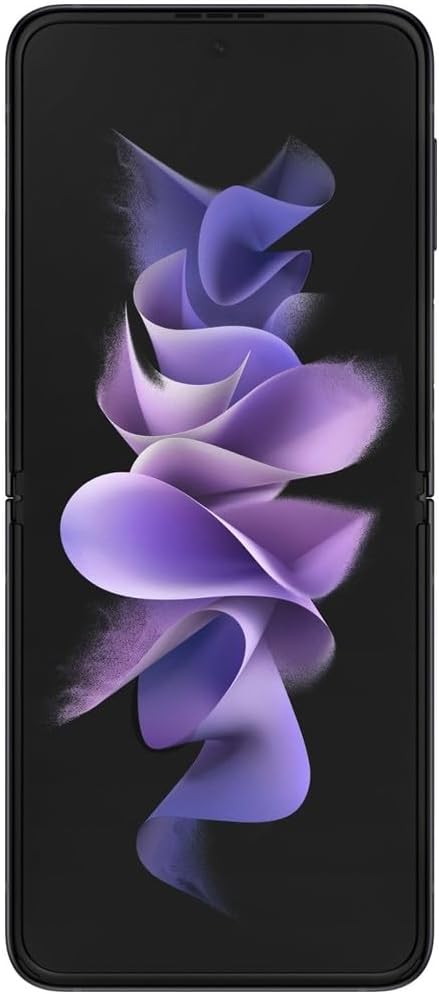 Samsung Galaxy Z Flip 3 5G T-Mobile Locked Android Cell Phone 128GB Storage Phantom Black (Renewed)