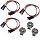 FainWan 3PCS Pulse Sensor Heart Rate Sensor Monitor Pulse Sensor Compatible with Ar-duino Module Raspberry pi