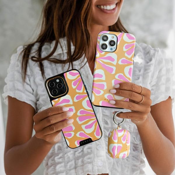 BURGA Phone Case for iPhone 14 - Cute, Trendy, Aesthetic, Pattern Phone Cover, Hard Shell Protection - fits Apple iPhone 14 Case for Women and Men