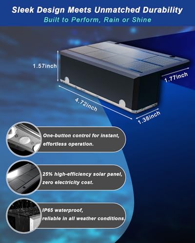 Solar Fence Lights — RGB Color-Changing Outdoor Glow - Image 3