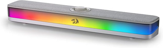 Redragon GS515 RGB Desktop Soundbar, 2.0 Stereo Enhanced Sound, BT 5.3 - Image 1