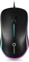 COOLERPLUS FC112 USB Optical Wired Computer Mouse with Easy Click for Office and Home, 1000DPI, Premium and Portable,Compatible with Windows PC, Laptop, Desktop, Notebook (Black) - Image 1