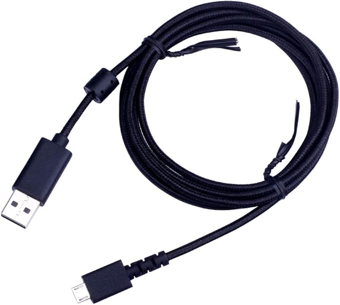 HUYUN 1.8M USB Charging Cable Replacement for Logit G533 G633 G933 Gaming Headset & G502 Hero Lightspeed Mouse