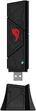 ASUS ROG USB-BE92 Tri-Band BE6500 WiFi 7 USB Adapter, 6GHz Band, Support 4096-QAM, Multi-Link Operation (MLO), Compatible with Type A and C, WPA3 Network Security - Image 1
