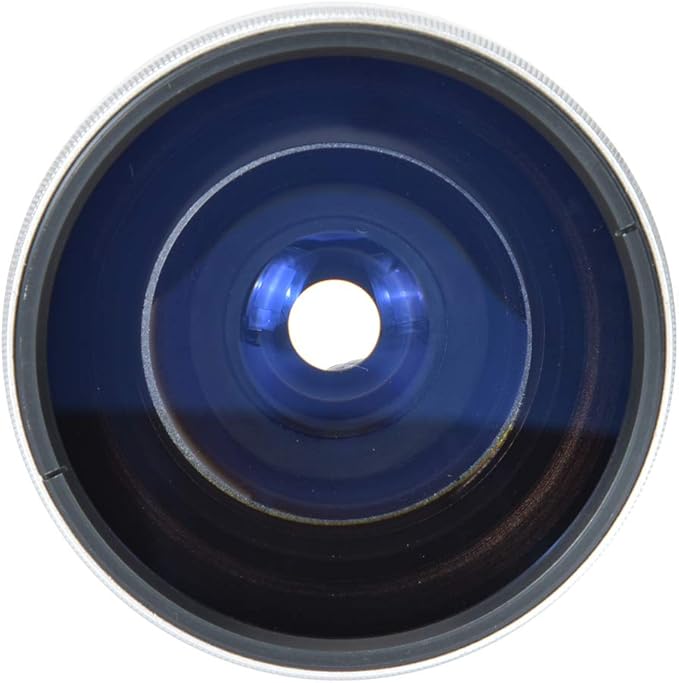 0.25X Super Fisheye Additional Lens for 37mm Caliber Camera Lenses,Suitable for Macro Close Up 12.5X Macro Lens