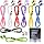 JustJamz 100x Multipack | Bulk Earbuds with Microphone, for Schools, Classroom, Libraries, Museums, etc., Wired in-Ear Earphones with Mic for Kids, Teenagers & Adults, Affordable Bulk Headphones