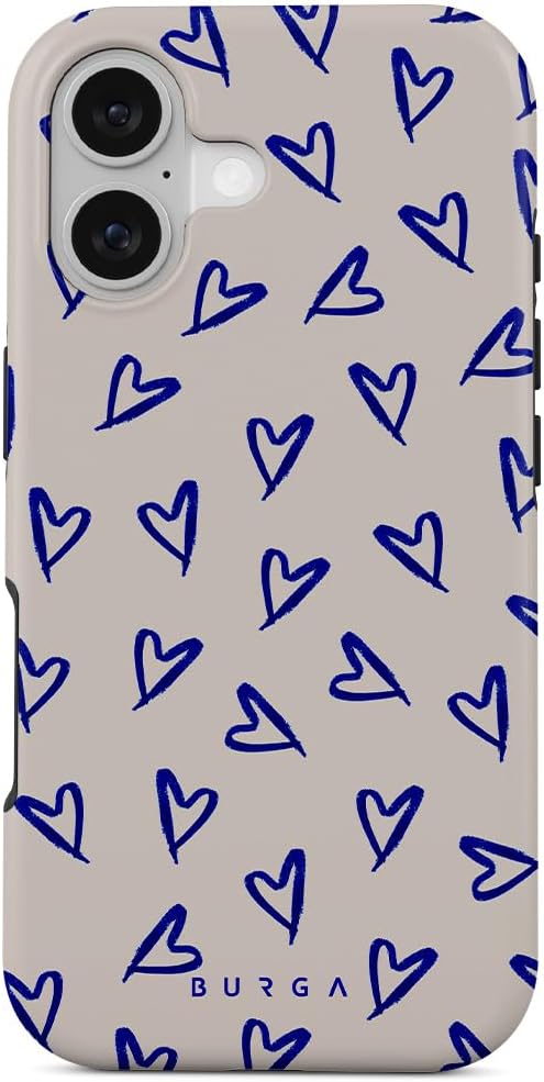 BURGA Phone Case for iPhone 17 - Cute, Trendy, Aesthetic, Pattern Phone Cover, Hard Shell Protection - fits Apple iPhone 17 Case for Women and Men